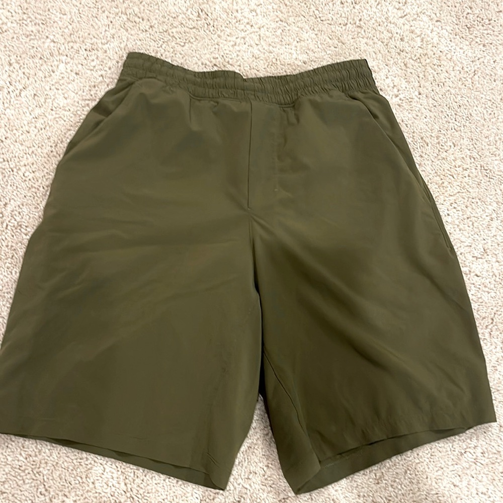 Lululemon Shorts Olive Green